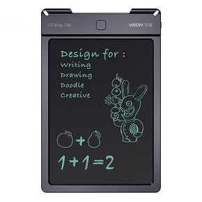 好玩有趣# VSON乐写液晶手写板儿童绘画涂鸦画板9寸  49.9元包邮(89.9-40券)