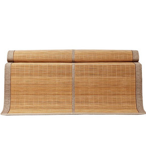 送枕套# 贝珠儿 双面可折叠碳化竹席凉席 1.5/1.8/2m  69元包邮(119-50券)