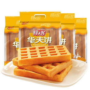 香酥美味# 回头客 华夫饼干鸡蛋糕早餐120g*3包  14.5元包邮(19.5-5券)