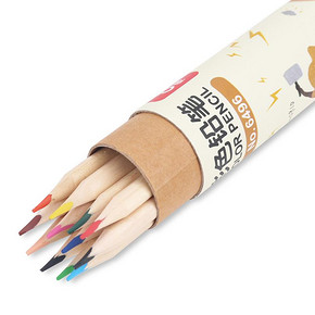 填色彩绘# 得力 儿童绘画填色笔12色*3桶超值装 13.9元包邮(18.9-5券)
