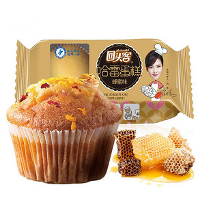 营养早餐# 回头客 多口味哈雷蛋糕小纸杯蛋糕800g 21.9元包邮(31.9-10券)