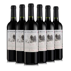 狂欢好价# 京东 宜兰树 约翰威廉干红葡萄酒750ml*6瓶*3件  折52.6元/件