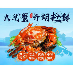 促销活动# 苏宁易购  大闸蟹开湖抢鲜  领券满499减200/999减500/1999减1100