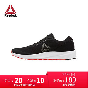 双11预售# Reebok锐步 男子低帮跑步鞋  189元包邮
