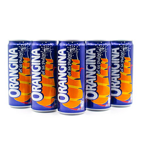 法国ORANGINA汲那香橙汁苏打330ml*3听 12.9元包邮(22.9-10券)