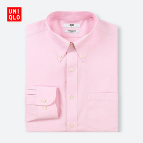 历史低价#  UNIQLO 优衣库  高性能修身防皱衬衫  现价59元，初上市价格199元