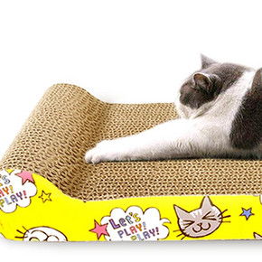 多宠 瓦楞纸猫抓板 直板型 3块装 9.9元包邮（需用券）