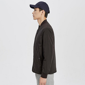 MECITY男装春季短款夹棉棒球领夹克外套韩版棉服 349元