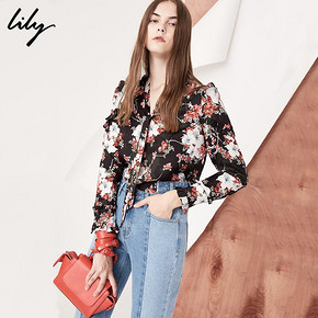 Lily 118120C8621 女士雪纺衫 149元