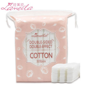 拉美拉 双面3层卸化妆棉222片 ￥8