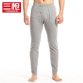 三枪旗下 鹅牌 男100%纯棉秋裤 2条 39元包邮（券后）