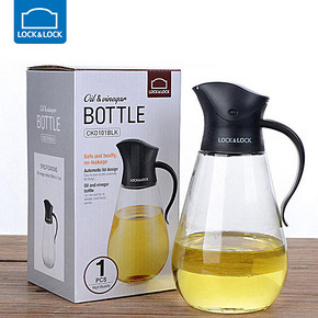 乐扣乐扣 自动开合玻璃油壶 不挂油 550ml 12万4.9分好评 29元包邮 历史低价