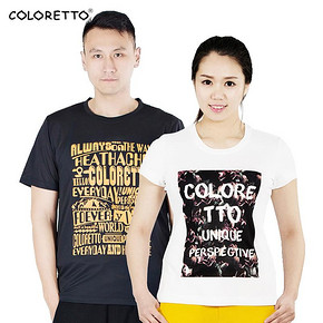 COLORETT 男女户外短袖 ￥39