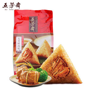 五芳斋 鲜大肉粽2个装140g ￥8