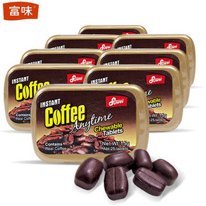 ￥19.9 富味 咖啡糖果 15g *8盒
