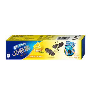 亿滋 奥利奥巧轻脆薄片夹心饼干 柠檬芝士蛋糕味 95g 6.9元