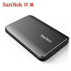 闪迪至尊极速SDSSDEX2-480G-Z25 900型移动固态硬盘 1899元