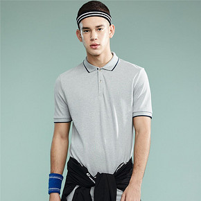 GIORDANO 佐丹奴 01019380 男士翻领T恤 79.9元
