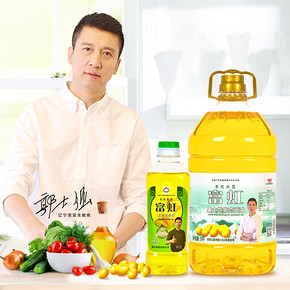 富虹油品 黑土地生态豆油 一级 5L 41.9元