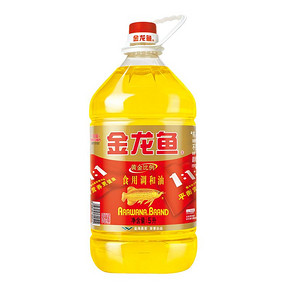金龙鱼 黄金比例食用调和油5L/瓶 食用油 人气爆款 *3件 170.7元（合56.9元/件
