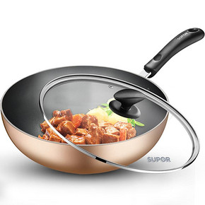 ￥89包邮 苏泊尔（SUPOR） EJ28RP03 平底不粘锅 28cm