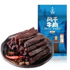 天猫 Kerchin 科尔沁 原味风干牛肉250g*3件 134元包邮（合44.7元/件）