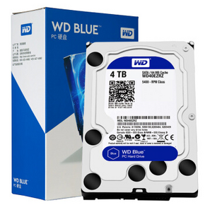 WD 西部数据 蓝盘 台式机硬盘 4TB 560元包邮