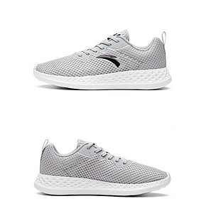 安踏 轻便舒适跑步鞋 91835533 雾灰 到手价176元