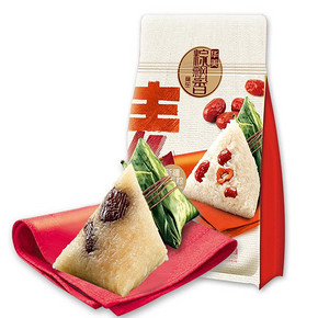 华美新鲜新疆红枣粽200g嘉兴粽子素粽端午包邮 15.9元