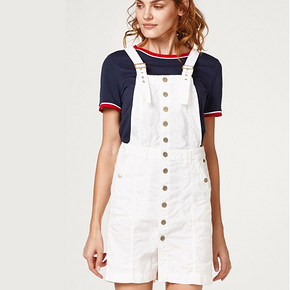 ESPRIT 038CC1E019 女士牛仔背带裙 *3件 312.9元