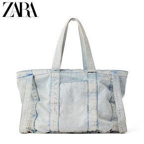 ZARA 新款 TRF 女包 牛仔购物包 13334004017 299元