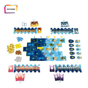 Asmodee 艾赐魔袋 SOLENIA 昼夜星 经营管理类桌游游戏 288元