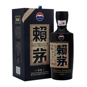 茅台（MOUTAI） 赖茅 传承 53度 酱香型白酒 500ml 268元