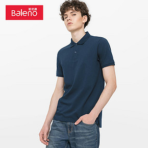 18号0点：Baleno 班尼路 88901156 男士翻领短袖T恤 （前100件） 44.95元