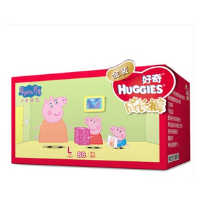 HUGGIES 好奇 金装成长裤 L88片 *3件 315元包邮