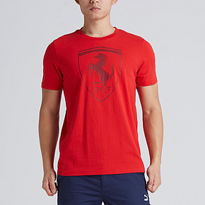 彪马（PUMA） Scuderia Ferrari Big 573467 男子短袖 169元