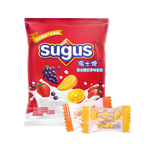 瑞士糖Sugus混合酸奶果味500G软糖箭牌高颜值零食糖果批发糖果 25.9元