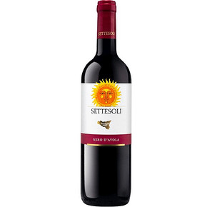 25号：Settesoli Nero d'Avola 干红葡萄酒 DOC级 750ml *2件 78元（合39元/件）