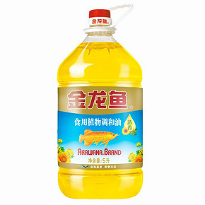 金龙鱼 葵花籽清香型食用调和油 5L 37.8元