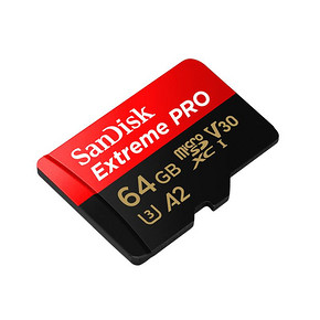闪迪64G记录仪TF卡micro sd卡手机内存卡无人机卡运动相机卡存储 139元