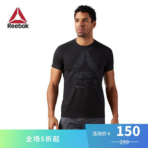 Reebok 男子训练短袖 5折150元