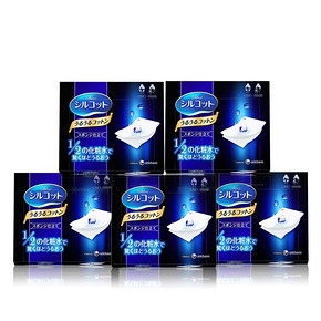 1日0点、618预告：unicharm 尤妮佳 Silcot 省水薄款化妆棉 40片*5盒装 *4件 185元包