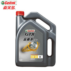 1日0点：官方直营 嘉实多金嘉护机油润滑油 合成油技术 SN 5W30 4L*2 238.00