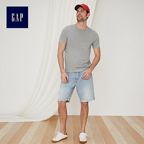 GAP 盖璞 440775 男士纯色T恤 30.87元