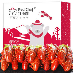 2份均价59.9_红小厨麻辣十三香小龙虾熟食麻辣即食香辣味3.6斤 69.9元