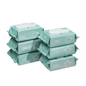 BabyCare 婴儿湿巾加厚湿巾 80抽 6连包 *2件 118元包邮（合59元/件） ￥118