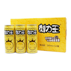 刺力王 刺梨果味饮料 245ml*12罐 *3件 54.9元包邮（需用券） ￥55