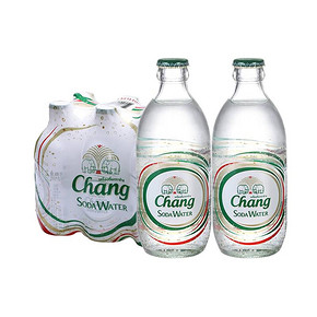 Chang 象牌 泰国进口大象无糖苏打水 325ml*6瓶 *3件 52.36元（双重优惠） ￥52