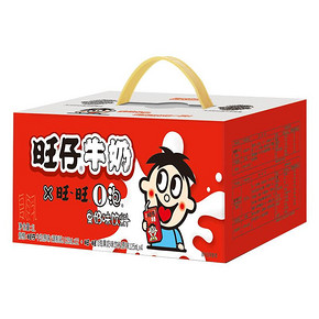 10点开始、有券的上：旺旺 旺仔牛奶 O泡果奶 125ml*16盒组合装（牛奶*12+O泡*4