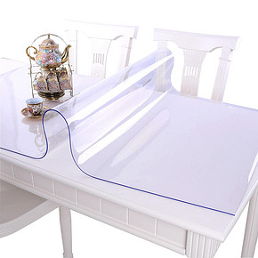 竹月阁 PVC桌垫 60*60cm 透明1mm款 5元